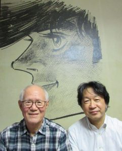 ちばてつや氏（左）と著者・斎藤貴男氏