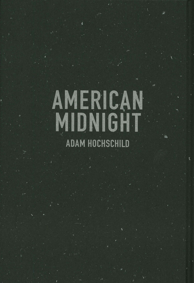 ホックシールド『暗黒のアメリカ』表紙